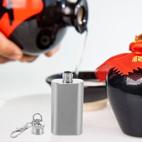 Flasque anti-fuite format de poche pour ne plus perdre vos boissons