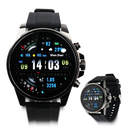 deloDIY Smart Watches for Men,1.43' HD Touch Screen,Fitness...