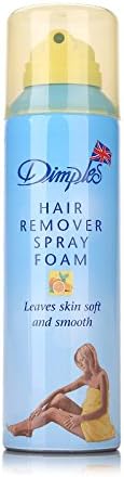 Dimples Lemon Hair Remover Spray Foam 200 ml With Ayur Lotion 50 ml