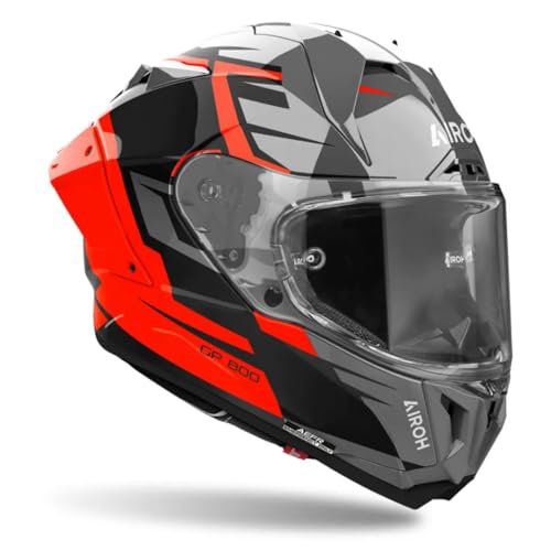 OMOLOGAZIONE ECE 22-06 AIROH GP 800 MASTER ORANGE GLOSS L
