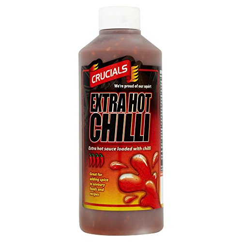 Crucials Extra Hot Chilli Squeezy Sauce 500ml (Q)