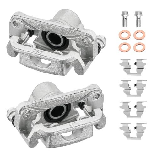 Image of BDFHYK 19-B2780A 19-B2781A Rear Disc Brake Caliper Assembly Compatible with Nissan Altima 2007-2012 2.5L L4 /3.5L V6, Compatible with Nissan Maxima 2007-2008 3.5L V6, GAS /FULL HYBRID EV-GAS (FHEV) 2pcs