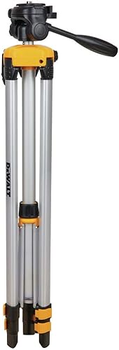 Miniatura 3 de DEWALT Trípode de nivel láser, montaje de x 20 hilos, patas plegables, pies antideslizantes, bolsa de transporte incluida (DW0881T)