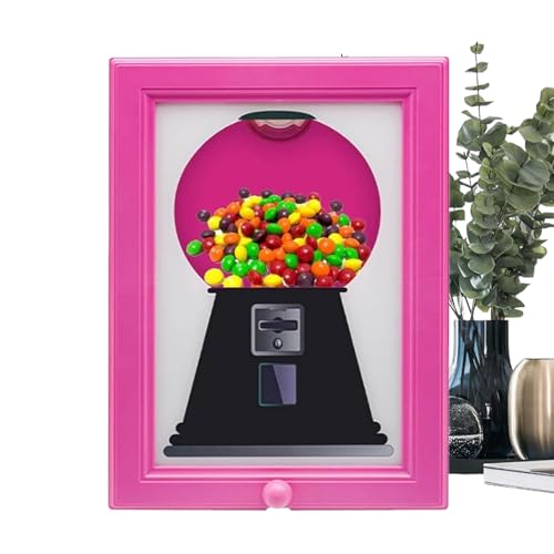 Djowyh Süßigkeiten Spender Rahmen | Süßigkeitenspender Für Den Schreibtisch | Candy Dispenser Picture Frame Für Tisch Theke Zuhause Küche Geburtstag, Geburtstage Und Feiertage Djowyh Süßigkeiten Spender Rahmen | Süßigkeitenspender Für Den Schreibtisch | Candy Dispenser Picture Frame Für Tisch Theke Zuhause Küche Geburtstag, Geburtstage Und Feiertage