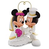 Hallmark I Do Times Two Mickey Mouse and Minnie Mouse Disney Wedding 2016 Keepsake Ornament