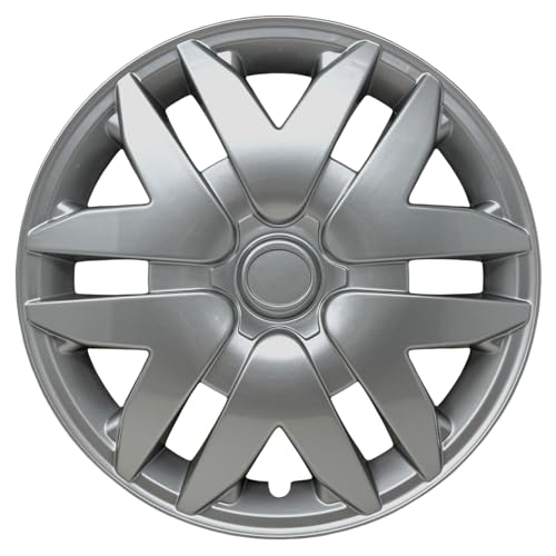 Premium Replica Hubcap, Replacement for Toyota Sienna 2004-2010, 16-inch Silver Wheel Cover, 1 Piece