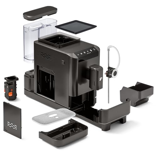 Tchibo Esperto2 Milk Kaffeevollautomat, Nachfolger der Esperto Pro, Granite Black