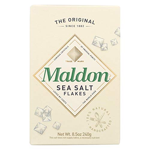 Maldon Cristal de Sal Maldon Crystal Co B24720 Sal Co Sea original Escamas de Sal-12x8.5 Oz