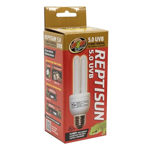 Zoo Med ReptiSun 5.0 Mini Compact Fluorescent Lamp 13 Watts