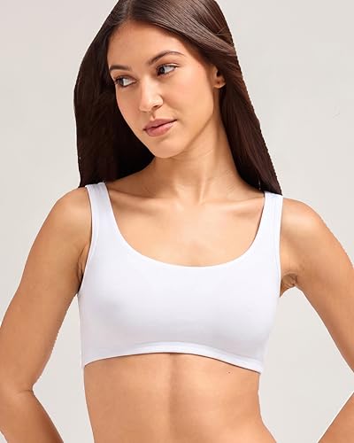 Image of URBAN ADVENTURE Cotton Full Coverage Everyday Beginner Bra for Women & Girls | Non-Wired, Non-Padded | Soft & Breathable Comfort