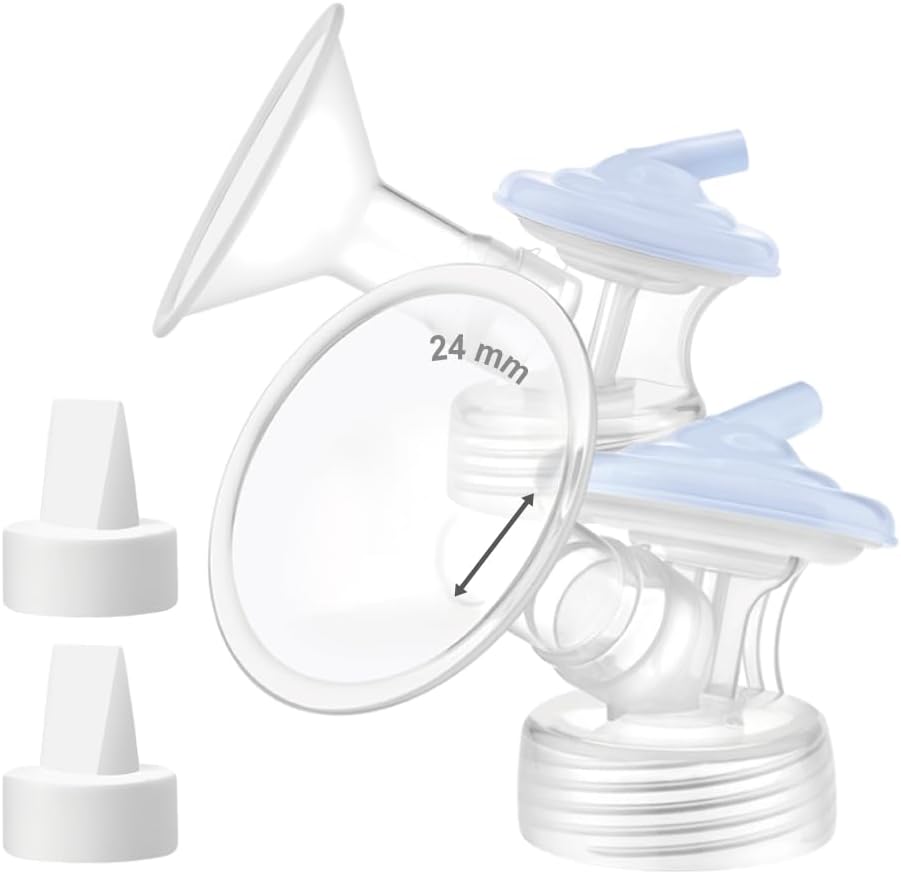 Maymom Pump Parts Compatible with Bellababy Double Electric Bellababy MiniO (24mm Flange)