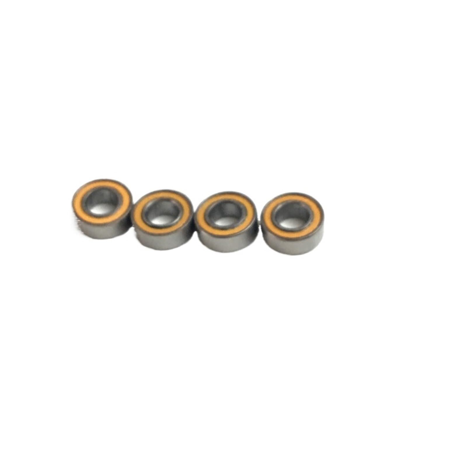 10 sztuk 688-2RS łożyska ABEC-3 8 x 16 x 5 mm miniaturowe 688RS łożyska kulkowe 618/8RS Z3V3 pomarańczowe uszczelnione 688 2RS