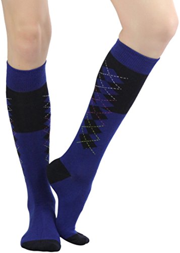 Image of ToBeInStyle Women's Pack of 6 or 12 Knee High Socks