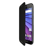Motorola Flips - Carcasa para Motorola Moto G 3a Generación, color charcoal