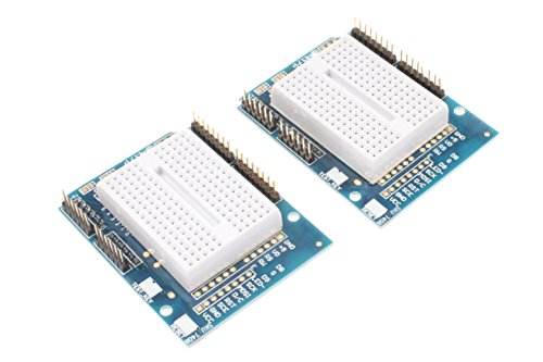 Noyito Uno R3 Proto Shield Prototype Expansion Board With Syb-170 Mini Breadboard Based For Uno Protoshield (Pack Of 2) #TOP5