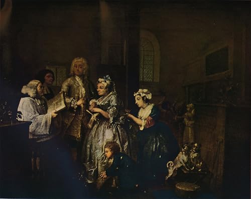 Graffiti art mural moderne peinture poster impression tableaux William Hogarth déco chambre 60x90