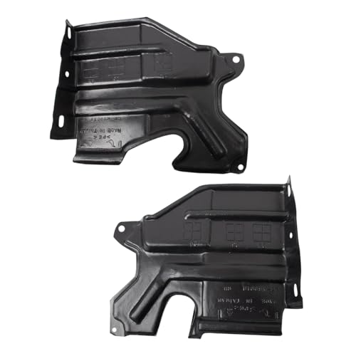 Image of TRQ Engine Splash Shield Driver & Passenger Side Compatible with 2008-2012 Infiniti EX35 2007-2008 G35 2008-2013 G37 IN1228107 IN1228108
