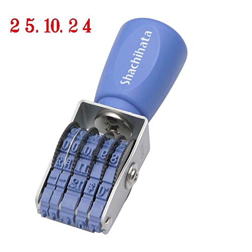 シャチハタ スタンプ 回転ゴム印 欧文日付 5号 NFD-5M