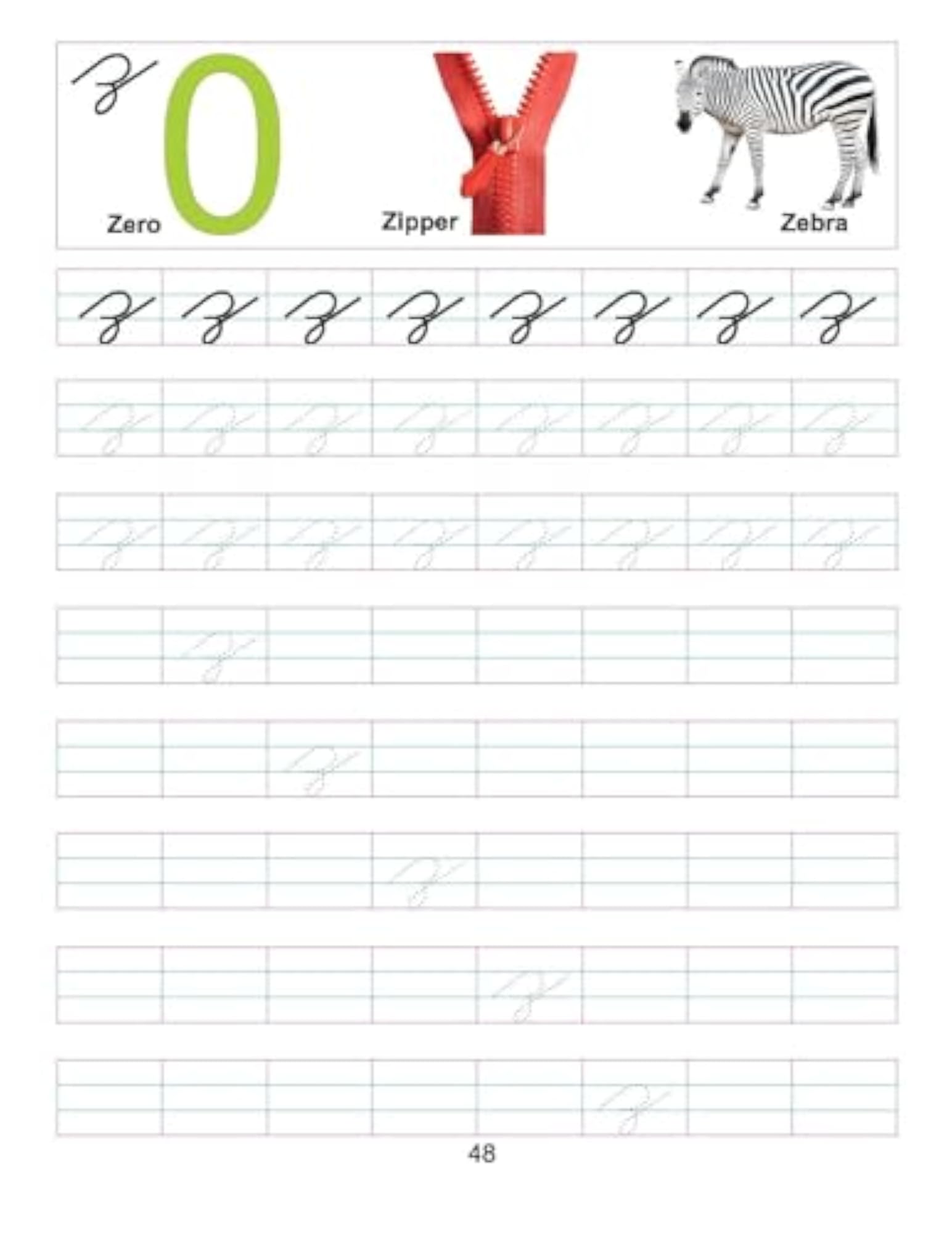 Cursive Writing Book B for Handwriting Practice