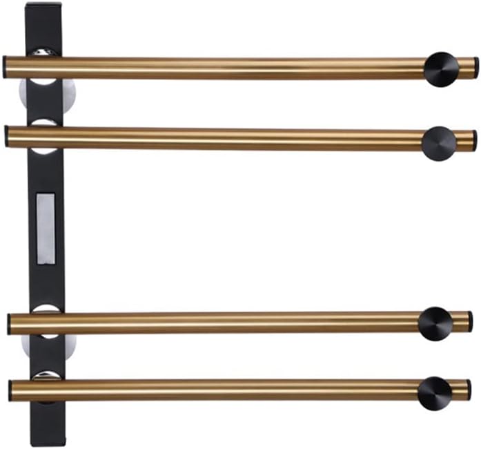 JSEIAJB Bathroom Fittings Electric Heated Towel Rack No Drilling Stainless Steel Smart Towel Dryer Towel Warmer