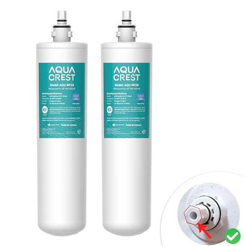 AQUA CREST FQK1R GXULQR Water Filter Replacement for GE FQK1R 2 Pack