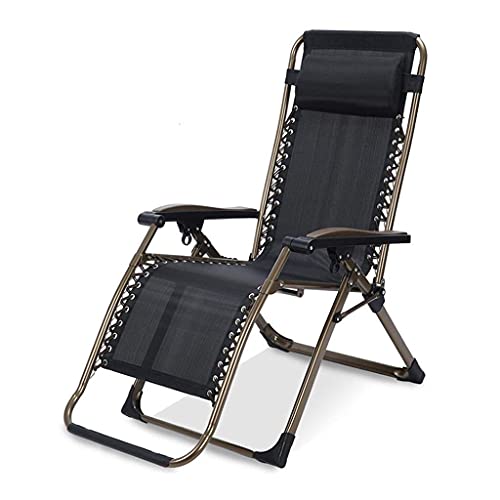 Chaises pliantes inclinables XL 68 cm avec structure très robuste - 4