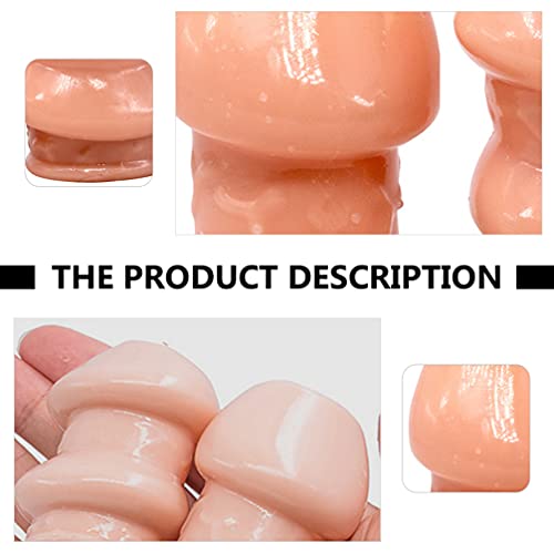 HEALLILY 2Pcs Peni' S- Ring Man Ejaculatie Vertraging Ring Vibratie Uithoudingsvermogen Vibrator Slips Trainer Voorhuid Blokkeren Ring Extension Cover Sm Speelgoed - Image 4