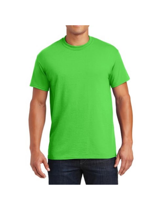 GildanDry Blend (800), T Shirt. Electric Green
