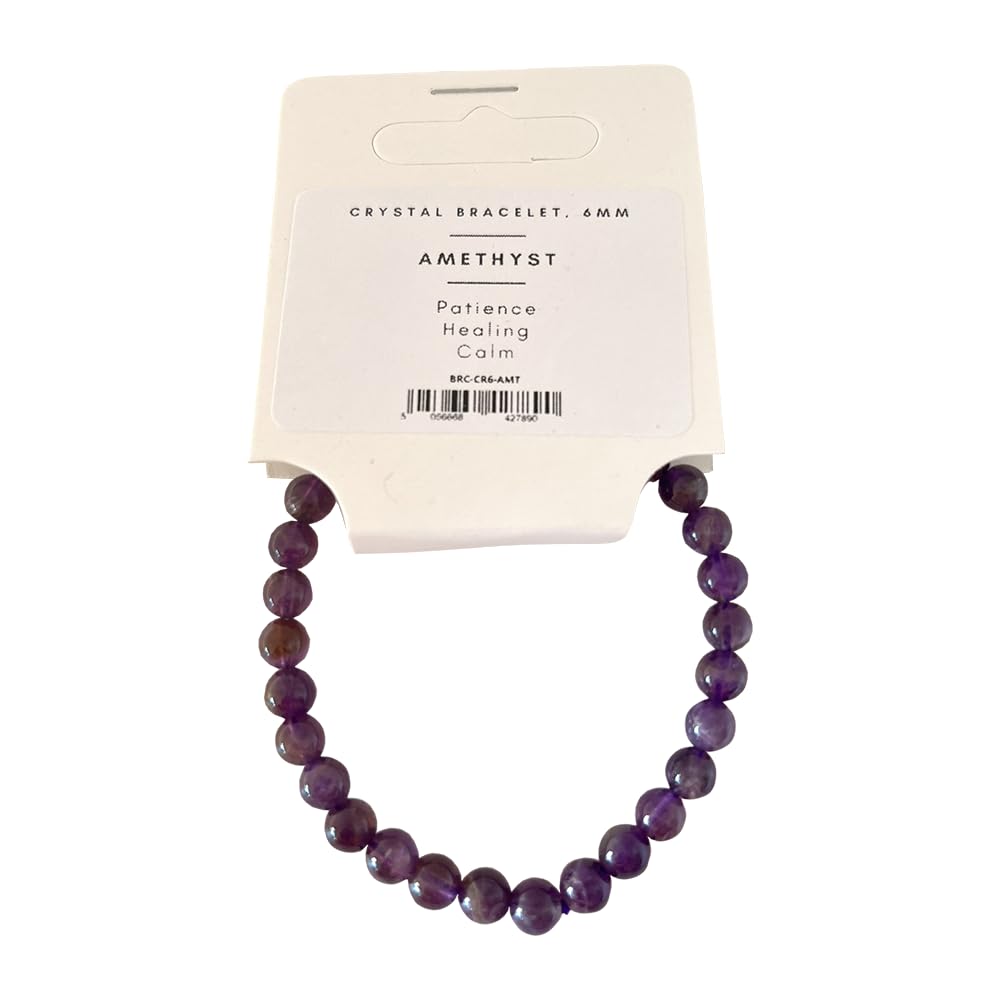 VIE Crystal Bracelet, 6mm, Amethyst