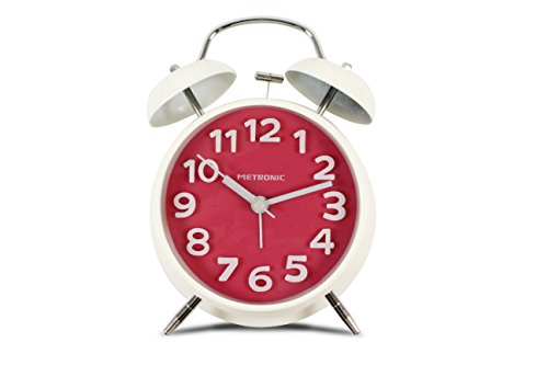 Metronic 477334 Réveil vintage Rose Cover