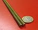Brass Fully Threaded Round Rod, RH, 1/4