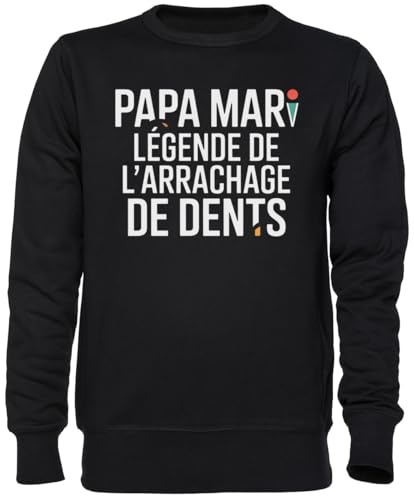 Sweat-shirt Papa Mari une idée cadeau drôle et originale pour homme et femme