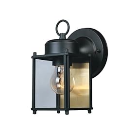 Designers Fountain 1161-BK Value Collection Wall Lanterns, Black 41BB6EC86SL. SS280
