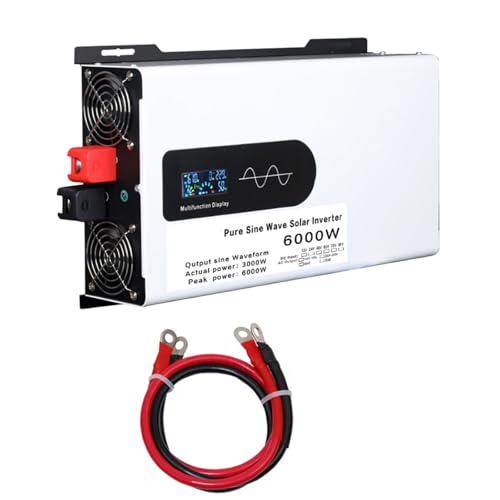 Onduleur sinusoïdal pur 24V 220V pour l'énergie solaire et camping-car