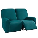 Ajuste completo: cada sección de nuestra funda reclinable tiene dos correas elásticas para asegurar el sillón. La correa elástica, que se encuentra debajo de la parte inferior de los muebles, mantiene la funda más firmemente en su lugar.
