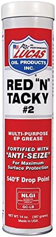 Lucas Oil 10005 Red 'N' Tacky Grease - 14 Ounce