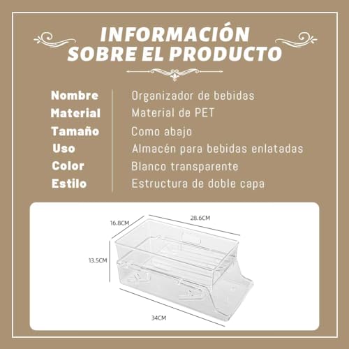 La mejor comparación de Organizador de latas los mejores 5. 17 Imagen adicional