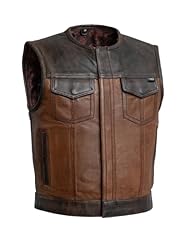 Perforated Leather Copper Cognac