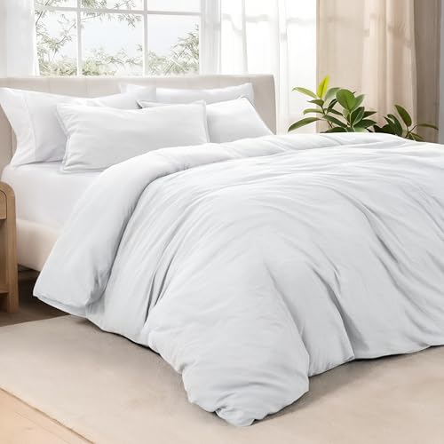 Bare Home Microfiber Duvet Cover Set - Ultra Soft...