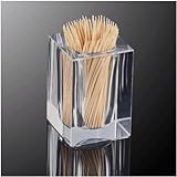 Ce porte-cure-dents est habilement conçu pour s'adapter à une variété de tailles et de styles de cure-dents, offrant une polyvalence pour répondre à vos différents besoins.