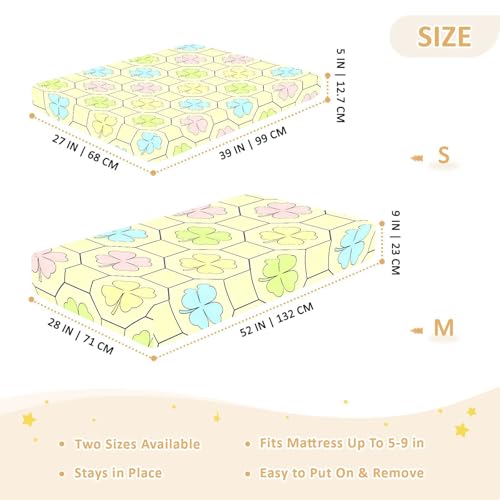 Drap de berceau extensible en coton bio doux évitant les plis du lit - 5