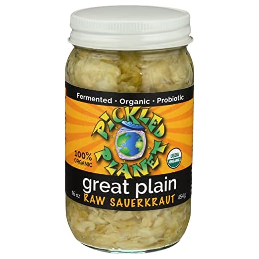 Pickled Planet Organic Raw Sauerkraut, 16 Oz