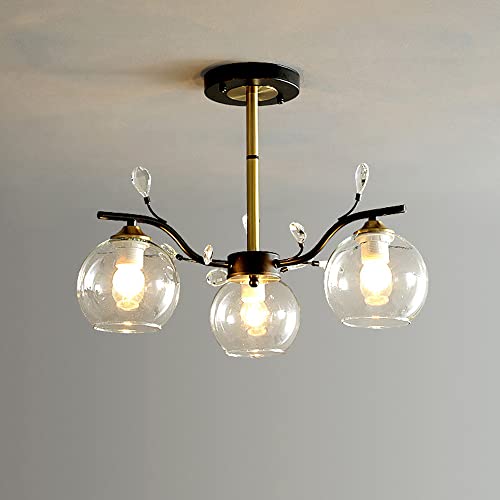 Chandelier Spoutnik haut de gamme en fer blanc et design luxury pour salon