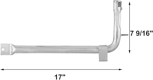 Miniatura 2 de SE001B - Quemador de horno vikingo (2 unidades), tubo de quemador de repuesto para EVGIC305 VGIC365 VGRC605 VGSS480 VGIC367 VGSC300 VGSC305 VGSS300