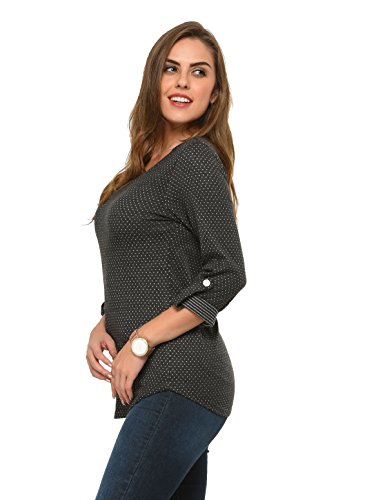 Image of Frenchtrendz Women'sCotton Poly Top(XS-4XL)