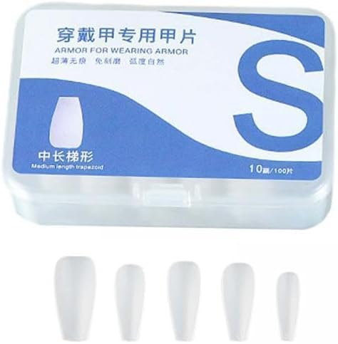 5x100 Pieces Gel Nail Tips Set Manicure Tool Acrylic Traceless False Nail Tips S | Health & Beauty | Nail Care, Manicure & Pedicure | Artificial Nail Tips