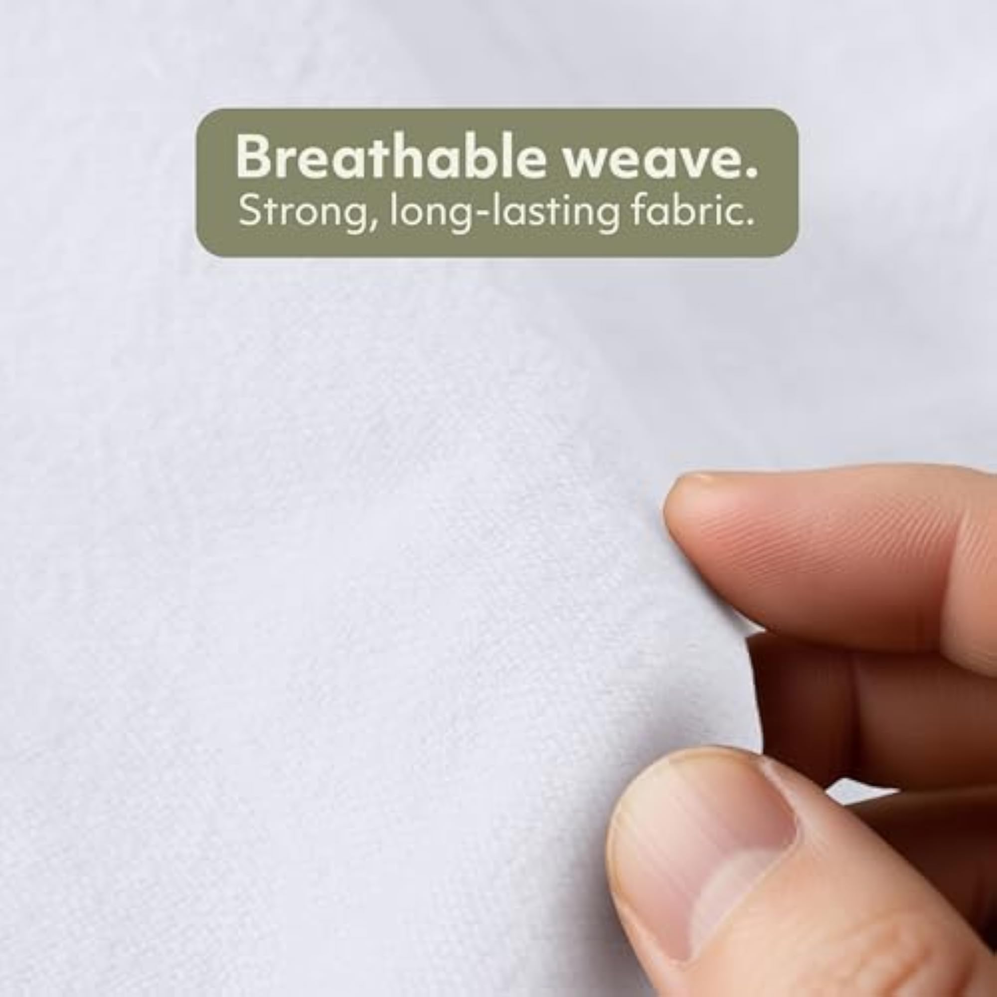 White Flour Sack Towels 6 Pack, Highly Absorbent