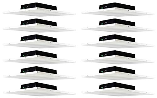 Rockville 12 DCS8T 70V Commercial Drop Ceiling Tile Speakers 4 Office/Restaurant