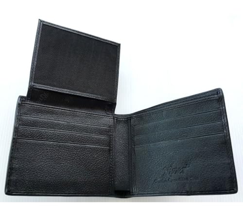 Men's Authentic Crocodile Tail Leather Black Wallet Luxury Wallet4