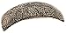 France Luxe Rectangle Volume Barrette - Opera Silver